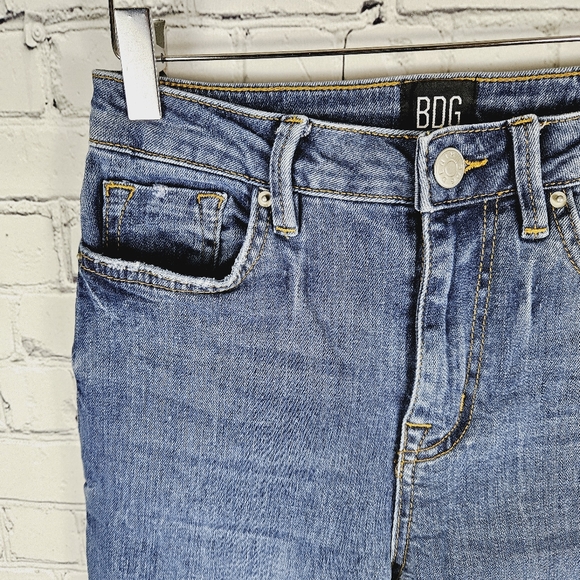 BDG URBAN OUTFITTERS | Twig high rise skinny stretch distressed busted jeans - Picture 3 of 9